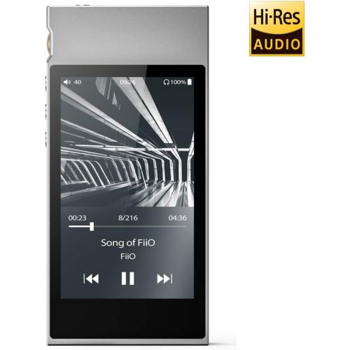  FiiO M7 High Resolution Lossless Music Player with aptX, aptX HD, LDAC HiFi Bluetooth, FM Radio and Full Touch Screen (Black)