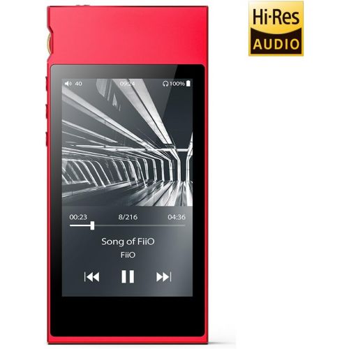  FiiO M7 High Resolution Lossless Music Player with aptX, aptX HD, LDAC HiFi Bluetooth, FM Radio and Full Touch Screen (Black)