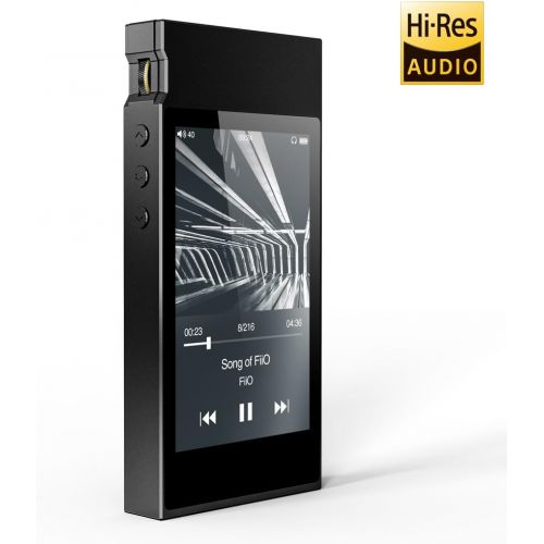  FiiO M7 High Resolution Lossless Music Player with aptX, aptX HD, LDAC HiFi Bluetooth, FM Radio and Full Touch Screen (Black)