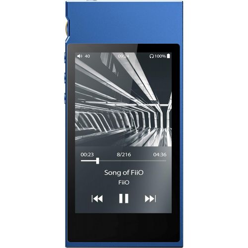  FiiO M7 High Resolution Lossless Music Player with aptX, aptX HD, LDAC HiFi Bluetooth, FM Radio and Full Touch Screen (Black)