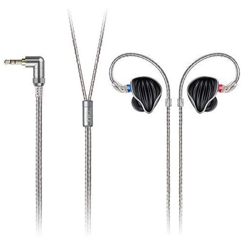  Fiio FiiO FH5 Best Over the Ear HeadphonesEarphones Detachable Cable Design HIFI Quad Driver Hybrid (1 Dynamic + 3 Knowles BA) In-Ear Monitors for iOS and Android Computer PC Tablet