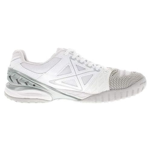  Fila Women's Cage Delirium Tennis Shoes (White/Vapor Blue/Metallic Silver) (6.5 B(M) US)