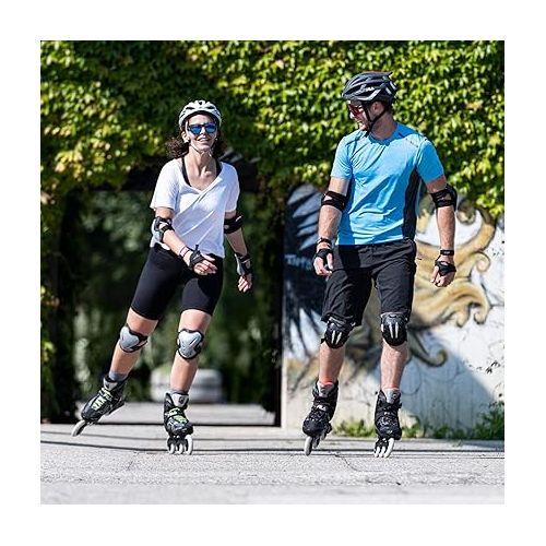  Legacy Pro 100 Inline Speed Skates for Men and Women | Precision, Performance and Stability for Training in Outdoor and Indoor Rinks
