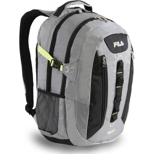  Fila Vertex Tablet and Laptop Backpack School, Black, One Size