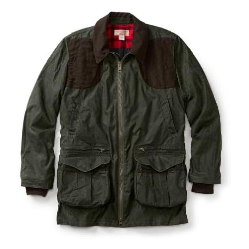 필슨 Filson Mens Light Shooting Jacket Small Olive 10461