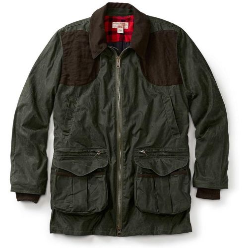 필슨 Filson Mens Light Shooting Jacket Small Olive 10461