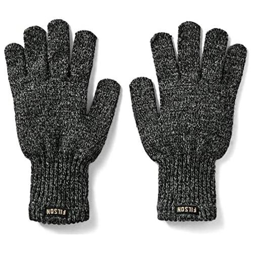 필슨 Filson Full Finger Knit Gloves - Charcoal - L