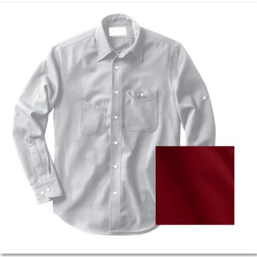 필슨 Filson Mens Wool Scout Shirt - Alaska Guide Red-X-Large 10388