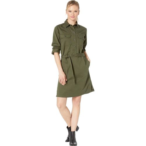 필슨 Filson Womens Colville Casual Twill Shirt Dress