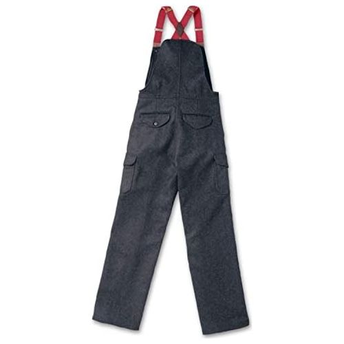 필슨 Filson Mens Mackinaw Bibs - Charcoal - 48