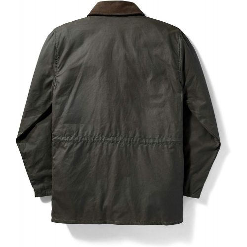 필슨 Filson Cover Cloth Mile Marker Coat Otter Green (Medium)