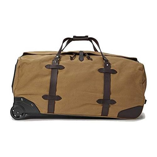 필슨 Filson Rugged Twill Rolling Duffle Bag (Large, Tan)