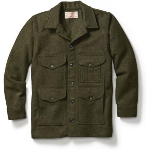 필슨 Filson Mens Mackinaw Cruiser - Alaska Fit - Forest Green - L