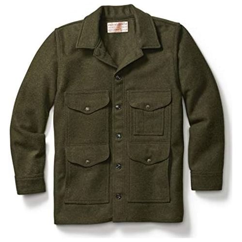 필슨 Filson Mens Mackinaw Cruiser Alaska Fit - Forest Green - XL