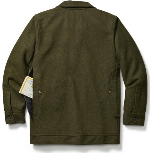 필슨 Filson Mens Mackinaw Cruiser Alaska Fit - Forest Green - XL