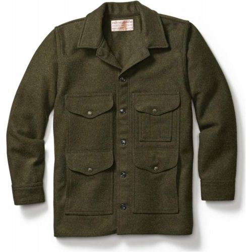 필슨 Filson Mens Mackinaw Cruiser Alaska Fit - Forest Green - XL