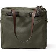 Filson Womens Rugged Twill Tote Bag with Zipper