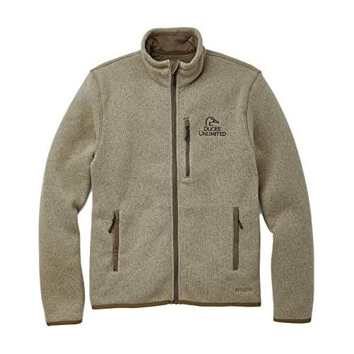 필슨 Filson Mens Ridgeway Fleece Jacket, Vintage Olive, L