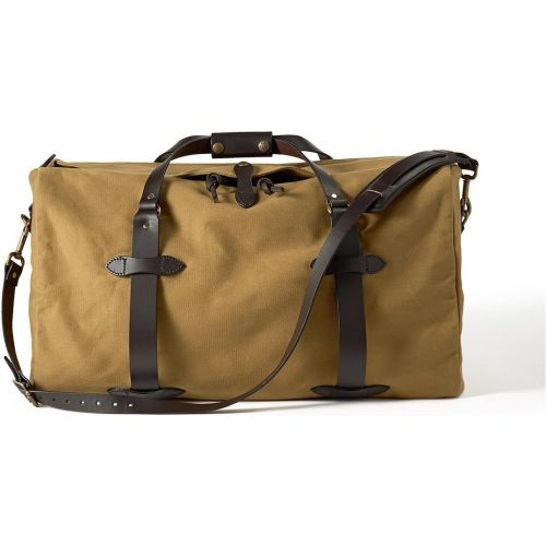 필슨 Filson Medium 25 Duffle Bag (One Size, Tan)