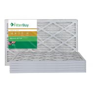 FilterBuy AFB Gold MERV 11 16x25x1 Pleated AC Furnace Air Filter. Pack of 6 Filters. 100% produced in the USA.