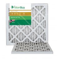 FilterBuy AFB Gold MERV 11 18x18x1 Pleated AC Furnace Air Filter. Pack of 2 Filters. 100% produced in the USA.