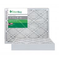 FilterBuy AFB Silver MERV 8 24x30x1 Pleated AC Furnace Air Filter. Pack of 6 Filters. 100% produced in the USA.