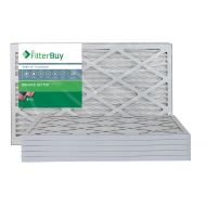 FilterBuy AFB Platinum MERV 13 16x25x1 Pleated AC Furnace Air Filter. Pack of 6 Filters. 100% produced in the USA.