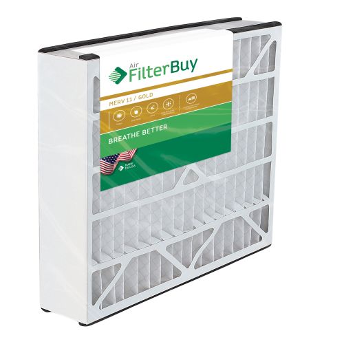  FilterBuy 20x25x5 AirKontrol Aftermarket Replacement AC Furnace Air Filters - AFB Gold MERV 11 - Pack of 2 Filters. Designed to replace Dust Patroler DP2000.