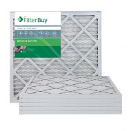 FilterBuy AFB Platinum MERV 13 20x22x1 Pleated AC Furnace Air Filter. Pack of 6 Filters. 100% produced in the USA.