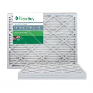 FilterBuy AFB Platinum MERV 13 24x36x1 Pleated AC Furnace Air Filter. Pack of 4 Filters. 100% produced in the USA.