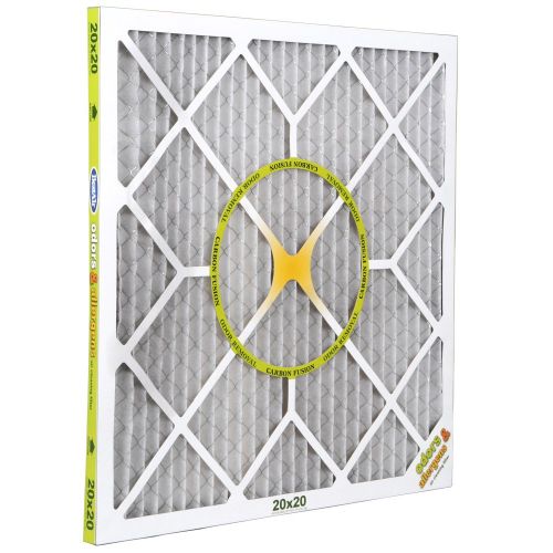  FilterBuy BestAir PF2020-1 Air Cleaning Furnace Filter, MERV 11, Carbon Infused to Neutralize Odor, For 1 Furnace Filter, 20 x 20 x 1, 6 Pack