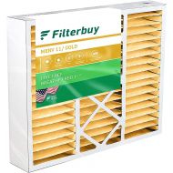 Filterbuy 20x20x5 Air Filter MERV 11, Pleated Replacement HVAC AC Furnace Filter for Amana, BDP, Coleman, Electro-Air, Five Seasons, Gibson, Goodman, Nordyne, Payne, Totaline, and