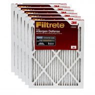 Filtrete AD00-6PK-1E Air Filter, 16 x 20 x 1, White