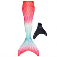 Fin Fun Mermaid Tails for Swimming with Monofin - Kids and Adult Sizes - Limited Edition