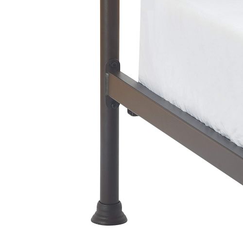  Finch FUBD20007A Industrial Queen Bed Black