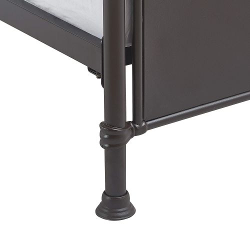  Finch FUBD20007A Industrial Queen Bed Black