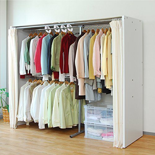  FindUWill 40 Pack Clothing Rack Size Dividers Wardrobe Round Hangers Dividers with 1 Piece Marker Pen