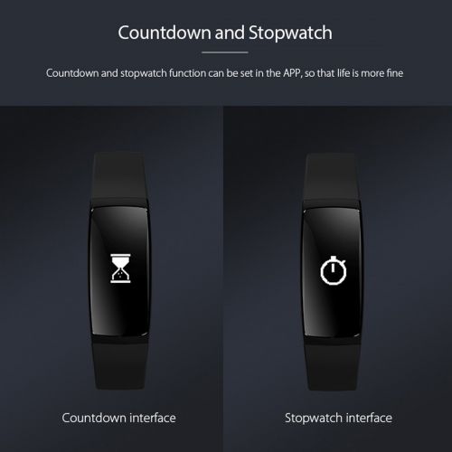  Findtime Fitness Tracker Watch Activity Tracker Heart Rate Monitor Blood Pressure Bluetooth Smart Bracelet for Android iOS