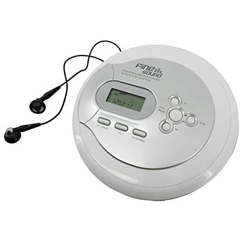  [아마존베스트]FineSound FS2 CD MP3 Player with Anti-shock and Audiobook Function
