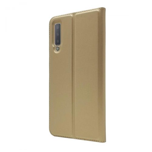  Finemoco Handyhuelle fuer Samsung Galaxy A7 2018 Huelle Premium PU Leder Handy Folie Case Slim Brieftasche Schutzhuelle Flip Cover Silikon TPU Bumper Handytasche Magnetic Closure Walle