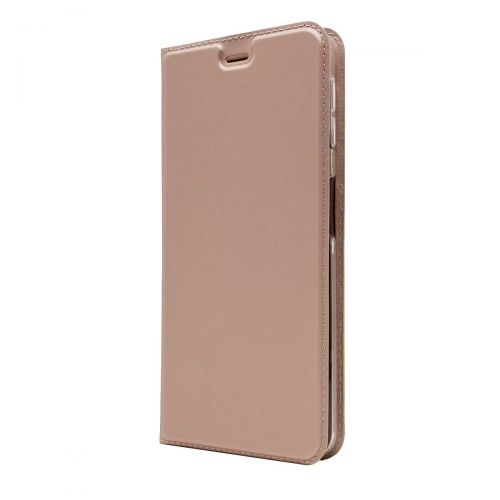  Finemoco Handyhuelle fuer Samsung Galaxy A7 2018 Huelle Premium PU Leder Handy Folie Case Slim Brieftasche Schutzhuelle Flip Cover Silikon TPU Bumper Handytasche Magnetic Closure Walle