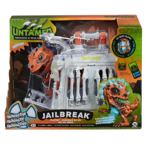  Fingerlings untamed - jailbreak playset with exclusive t-rex infrared