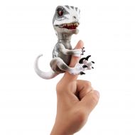 Untamed Raptor - Series 2- by Fingerlings - Ghost (Gray) - Interactive Collectible Dinosaur - By WowWee