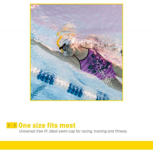  Finis Herren Freistilschnorchel Freestyle Snorkel, Yellow, one Size