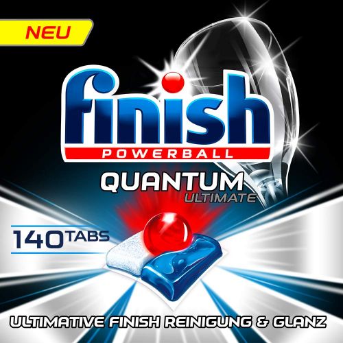  [아마존 핫딜]  [아마존핫딜]Finish Quantum Ultimate Gigapack Spuelmaschinentabs, Regular, 140 Tabs