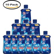 PACK OF 10 - Finish Jet Dry Dishwasher Rinse Aid, 8.45 Ounce