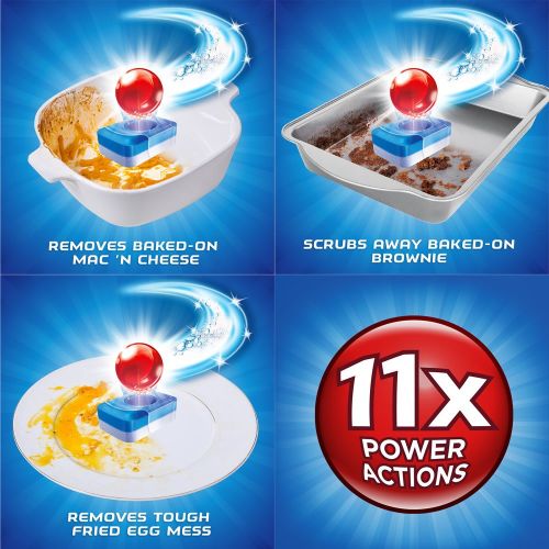  Mega Value! Finish Powerball Max Dishwasher Detergent Tabs with Hydrogen Peroxide Action, Power and Free, 105 Tabs…