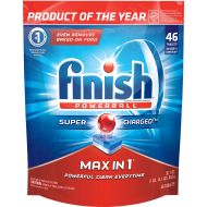 Finish Max in 1 Powerball, 172ct, Wrapper Free Dishwasher Detergent Tablets (4X43ct)