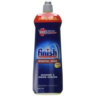 Finish Rinse Aid 100% Better Drying Dishwasher, Lemon Sparkle, 800 ML