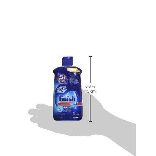  Finish Jet-Dry Rinse Aid, Dishwasher Rinse Agent & Drying Agent, 8.45 Fl. oz 83 Washes - 8 Pack (Total 664...